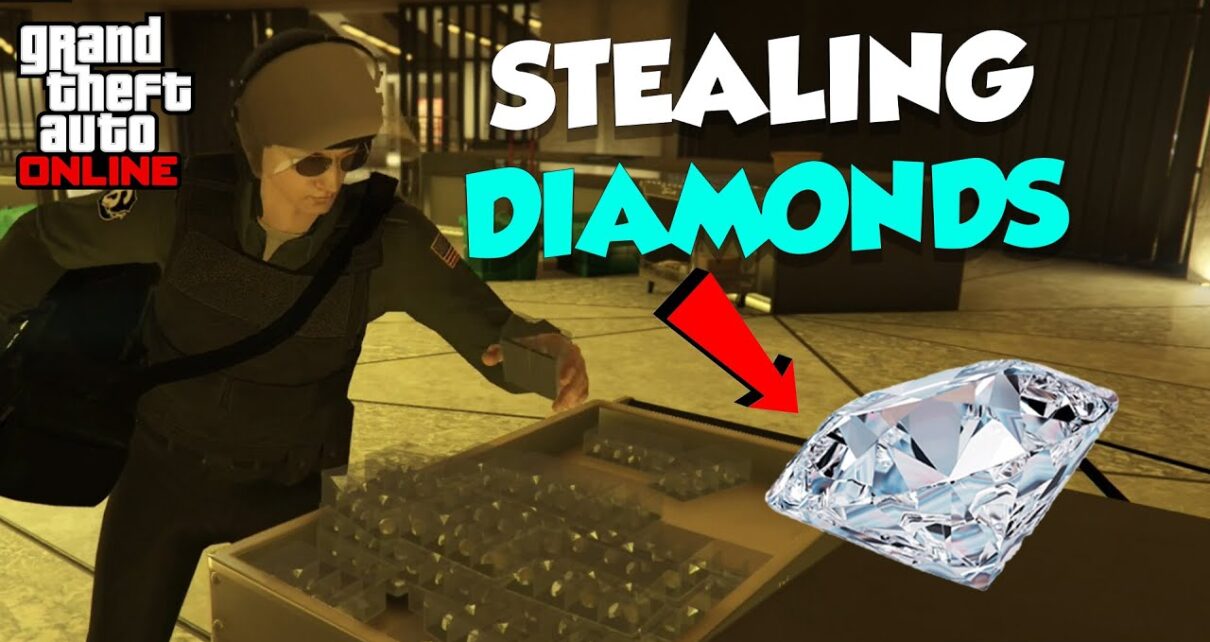 STEALING DIAMONDS IN 2-PLAYER STEALTH | GTA Online Casino Heist Walk-Through
