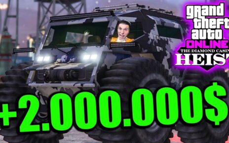 Vier YOUTUBER klauen den 2.000.000$ ZHUBA! | GTA 5 Online Casino Heists