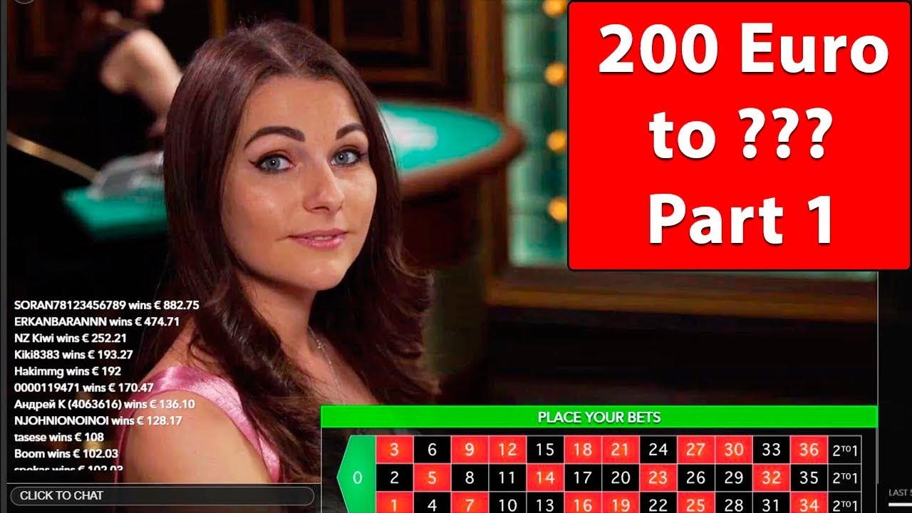 from 200 EURO to ??? ONLINE CASINO ROULETTE Part 1 #32