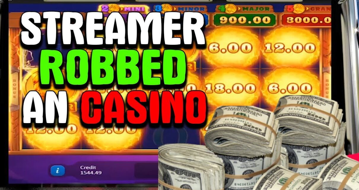 online casino gambling ? Streamer robbed an online casino for BIG MONEY ? Best Slots