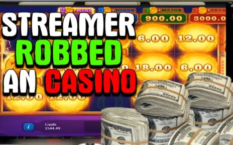 online casino gambling ? Streamer robbed an online casino for BIG MONEY ? Best Slots