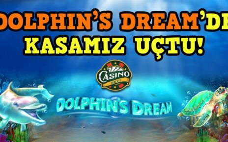 10K Kasamızı #DolphinsDream'de Katlıyoruz! Casino Beyi || #slot#casino #casinoslot#gameart#casinoper