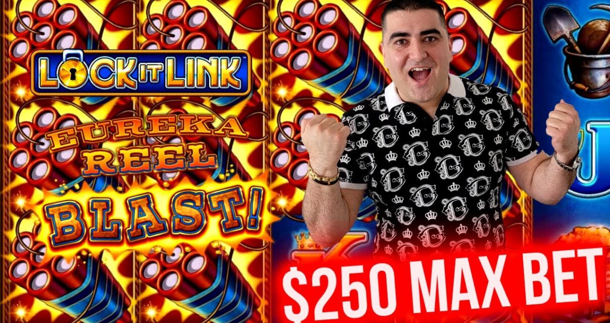 0 A Spin HANDPAY JACKPOTS On Eureka Lock It Link Slot | Massive Bets & JACKPOTS | SE-4 | EP-13 0 A Spin HANDPAY JACKPOTS On Eureka Lock It Link Slot | Massive Bets & JACKPOTS | SE-4 | EP-13
