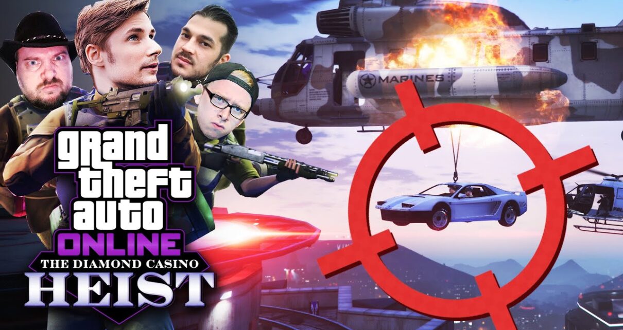 Aus diesem ÜBERFALL drehe ich einen ACTIONFILM ★ GTA Online CASINO HEISTS – Episode 2