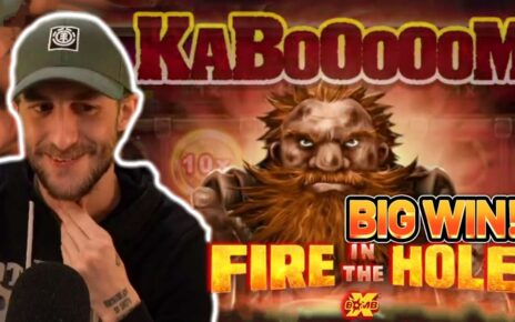 BIG WIN!! FIRE IN THE HOLE XBOMB – ONLINE CASINO SLOT FROM CASINODADDY LIVE STREAM