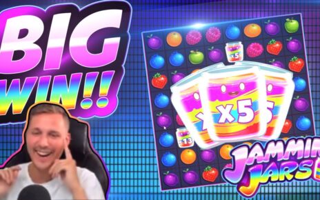 BIG WIN!!! Jammin Jars BIG WIN!! Online Casino slot from CasinoDaddy Live Stream