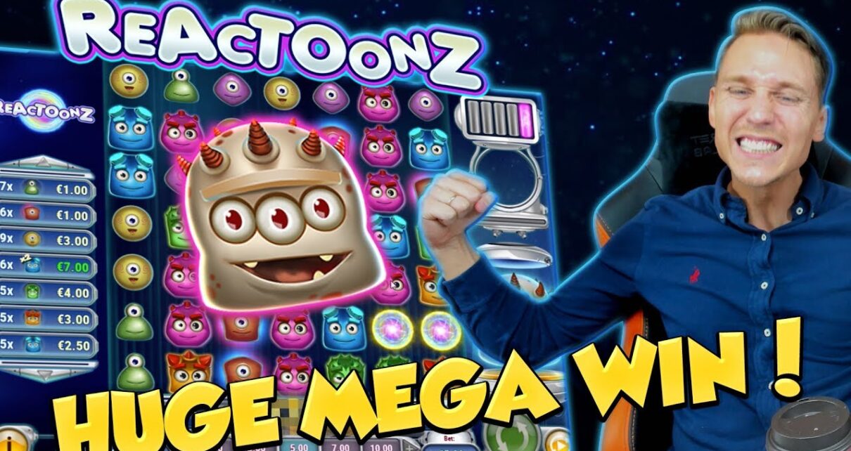 BIG WIN!!! Reactoonz Huge Win – Casino Games – free spins (Online Casino)