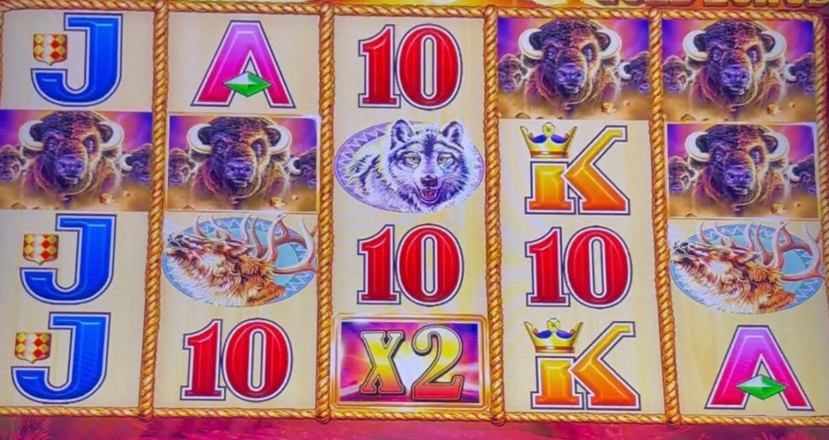 BUFFALO GOLD .00 BET WINS ???