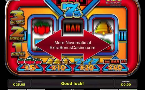 Bar 7s Slot – Online casino Slot Novomatic