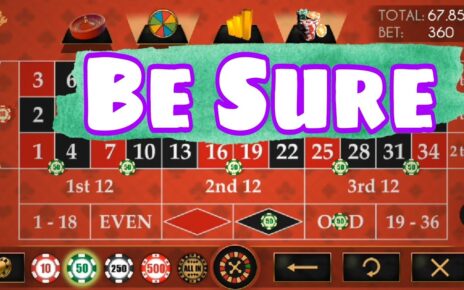 ? Be Sure This Trick Helpful or Not At Online Casino Roulette