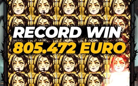 Book of Shadows – 805.472€ RECORD WIN – Slot makes me rich!!!