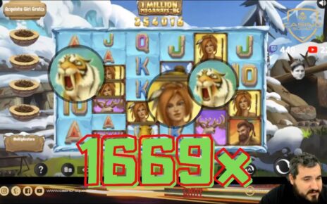 ? CASINO ONLINE: Chily SCASSA la 1 milion #megaways ? con un 1669x ?