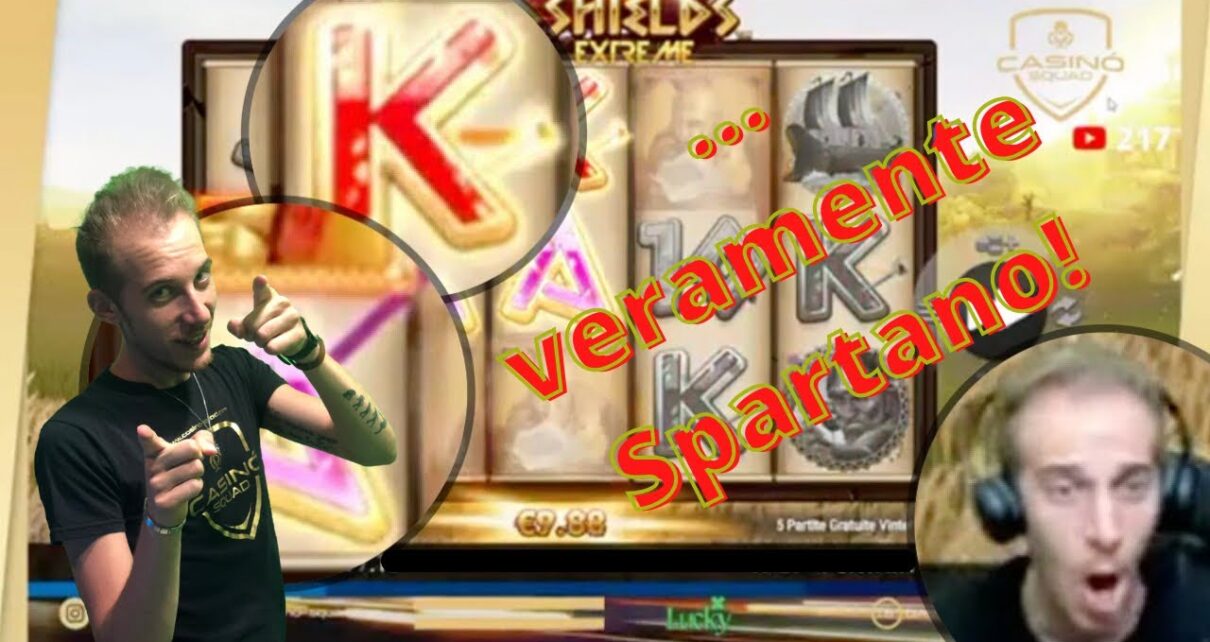 ? CASINO ONLINE: Lucky VINCE alla 300 Shields Slot Extreme a bet €6,25 ?