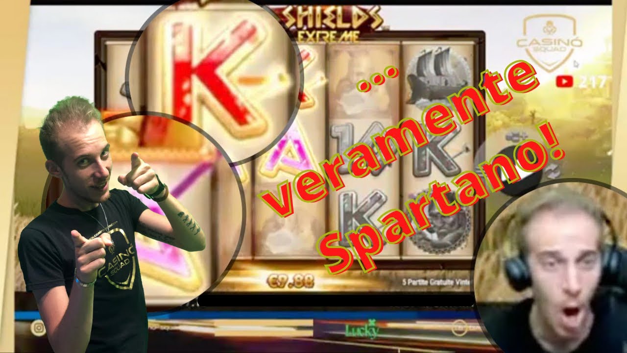 ? CASINO ONLINE: Lucky VINCE alla 300 Shields Slot Extreme a bet €6,25 ?