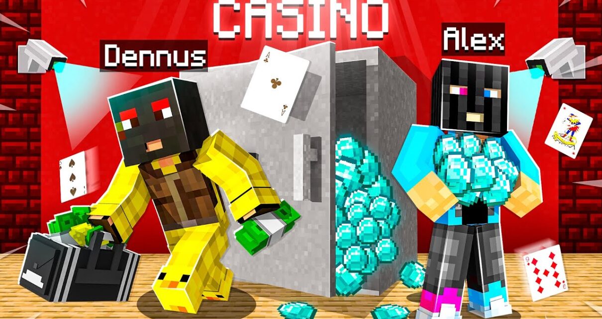 CASINO OVERVALLEN Met BESTE VRIEND in MINECRAFT! (Survival)