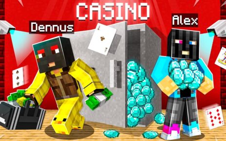 CASINO OVERVALLEN Met BESTE VRIEND in MINECRAFT! (Survival)