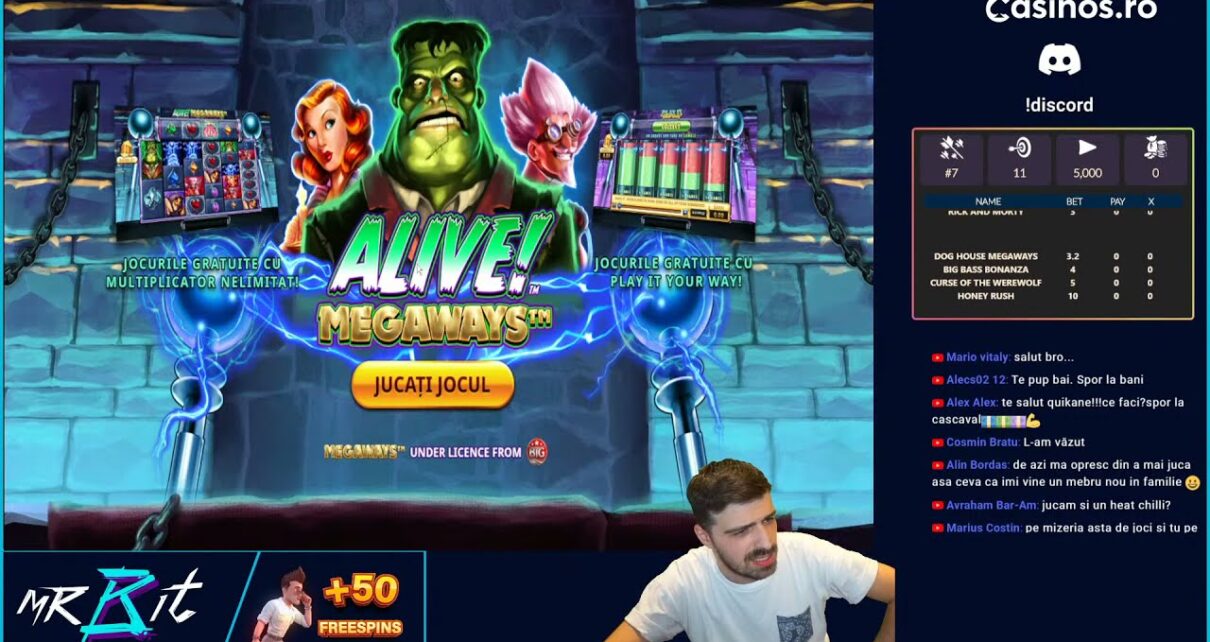 CASINO STREAM BIG SCENE Deschidem 15 de speciale GIVEAWAYS VOUCHER E MAG!discord