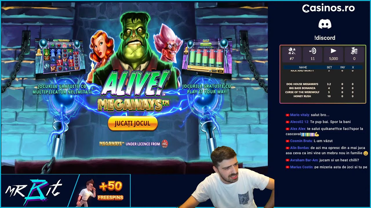 CASINO STREAM BIG SCENE Deschidem 15 de speciale GIVEAWAYS VOUCHER E MAG!discord