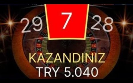 Canlı Rulet te 100 tl Nasıl Katlanır Taktik Budur | Casino Yuvası