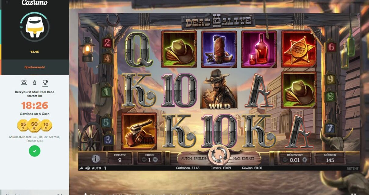 Casumo Online Casino : Dead or Alive 2 – NetEnt