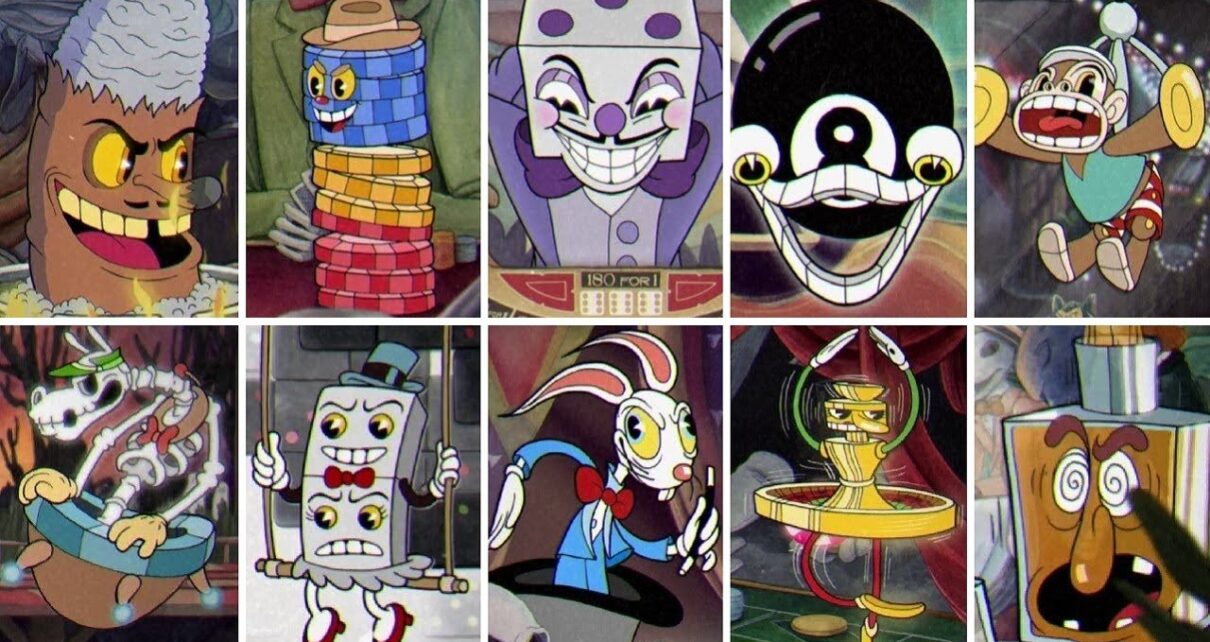 Cuphead – All Casino Bosses with Mugman (S-Rank)