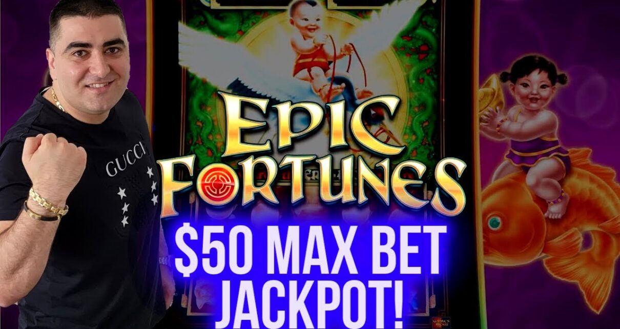 EPIC FORTUNE Slot HANDPAY JACKPOT –  Max Bet | Winning At Casinos In Las Vegas | SE-4 | EP-6