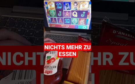 ER hat nichts zu essen und RISIKO im ONLINE CASINO