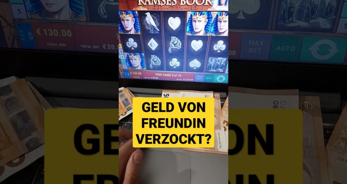 ER verzockt das GELD von anderen? im ONLINE CASINO