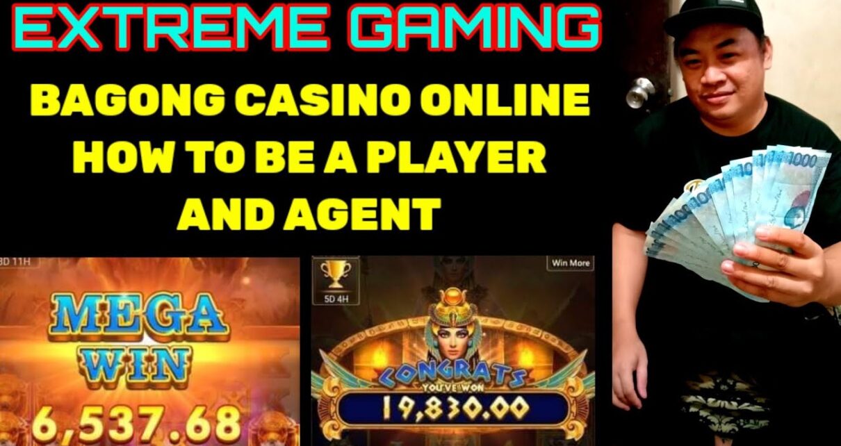 EXTREME GAMING/  NEW ONLINE CASINO/HOW TO BE A PLAYER AND AGENT