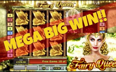 FAIRY QUEEN MEGA WIN!! ( Online Casino )