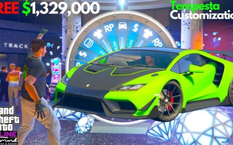 Free Money ,329,000 GTA Online Casino Podium Car Win Glitch Tempesta