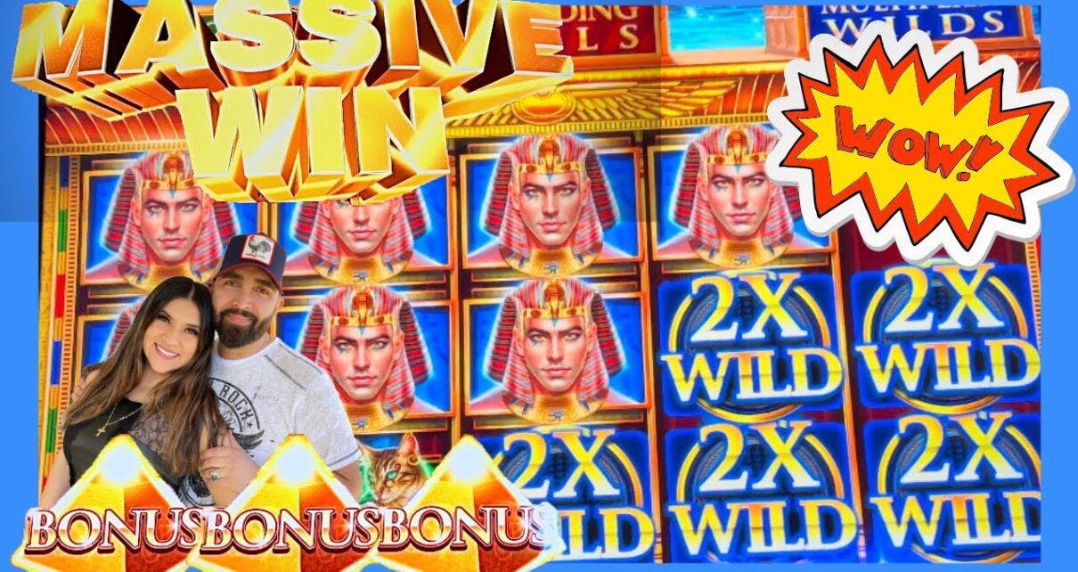 ? GANANCIAS MASIVAS CON APUESTAS MAXIMAS! MUCHOS WILDS EN MAGIC OF THE NILE SLOT MACHINE ??