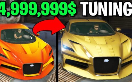 GOLD LUXUS 4,999,999 $ AUTO TUNING ?️? GTA 5 Online Casino DLC