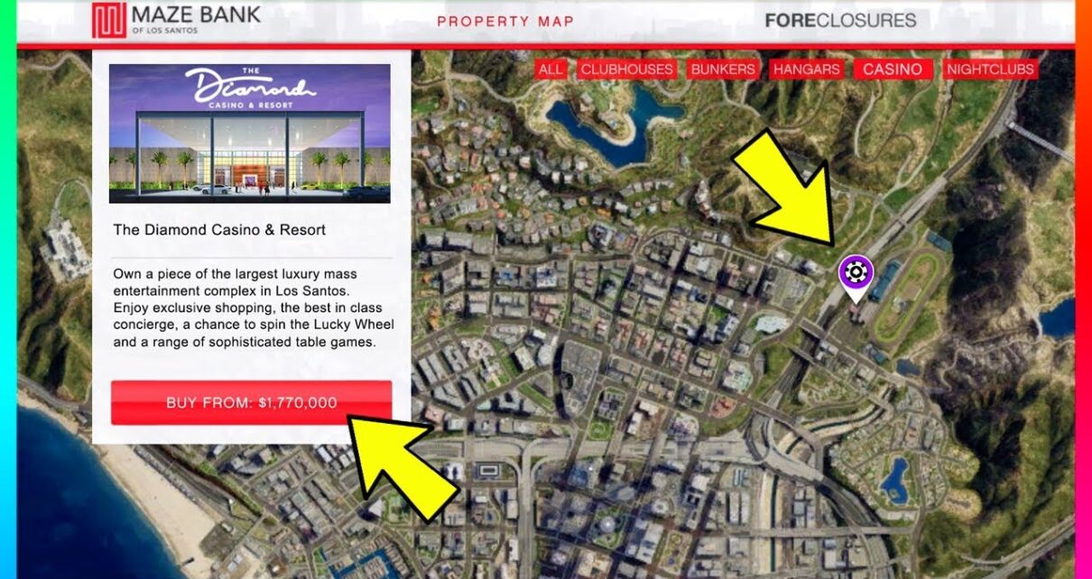 GTA 5 Online Casino DLC Update – Purchasing The Diamond Resort! NEW Website, Prices & MORE! (GTA 5)