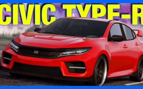 GTA 5 Online Casino Heist : HONDA CIVIC TYPE-R!! (Dinka Sugoi Customization)