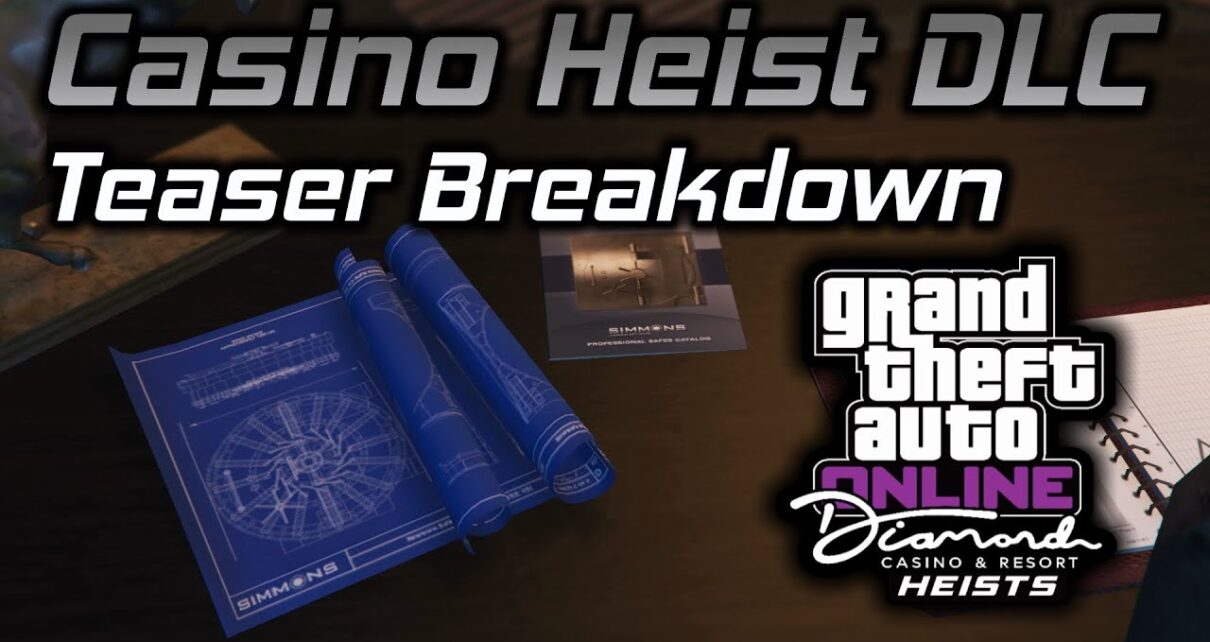GTA Online: Casino Heist DLC Official Teaser Breakdown! (In Game Clues, Website)