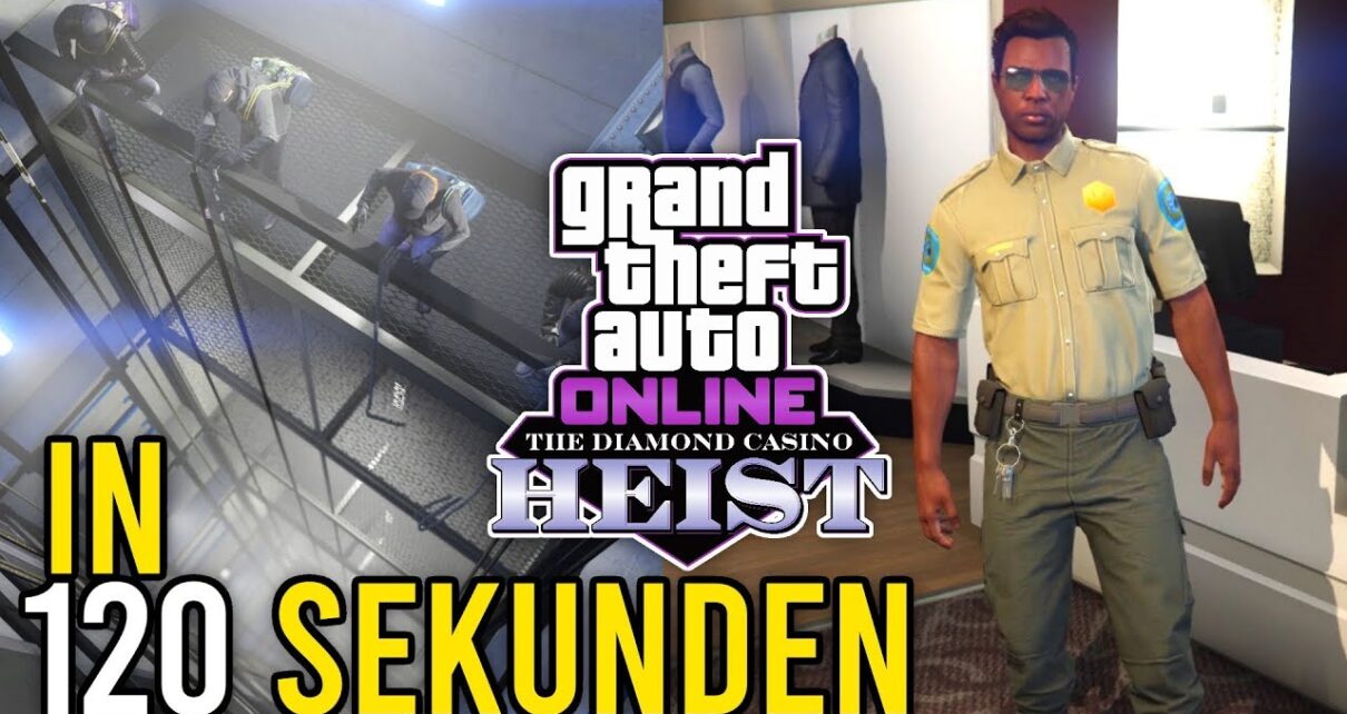 GTA Online: Casino Heist DLC in NUR 120 SEKUNDEN!