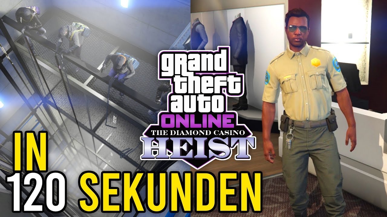 GTA Online: Casino Heist DLC in NUR 120 SEKUNDEN!