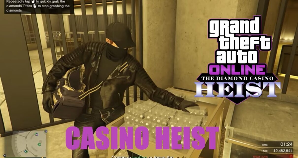 GTA5 Online Casino Heist 2-Players | Tagalog