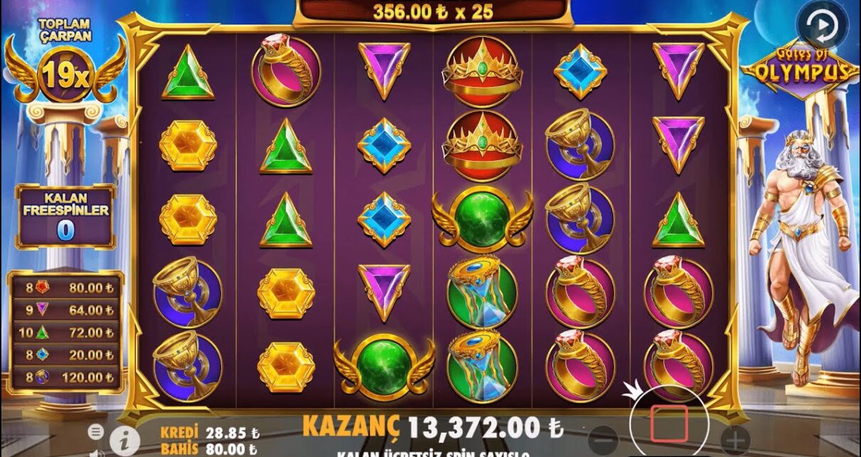 Gate Of Olympus | 356 Katına Gelen Mükemmel Çarpan Kasayı Uçurdu!! #gateofolympus #casino #slot