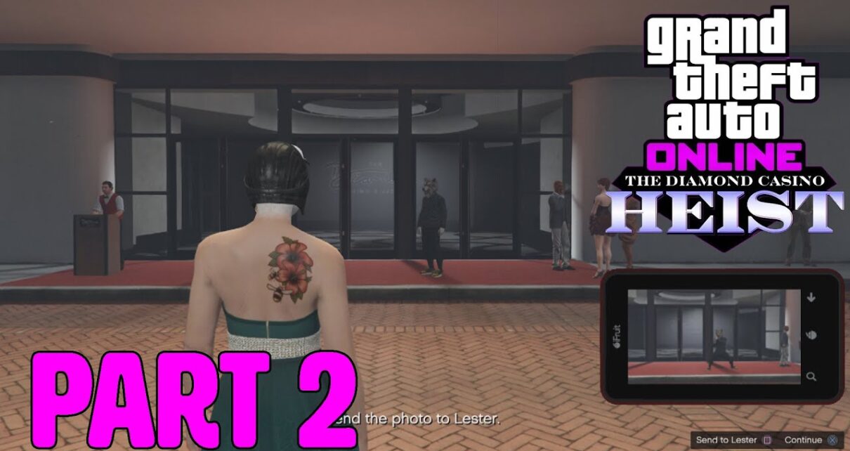 HET CASINO OBSERVEREN!  – GTA V ONLINE CASINO HEIST – (PART 2)