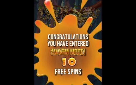 HUGE WIN!!! ☘️ ??WILD SWARM -10 FREE SPINS -online casino LeoVegas