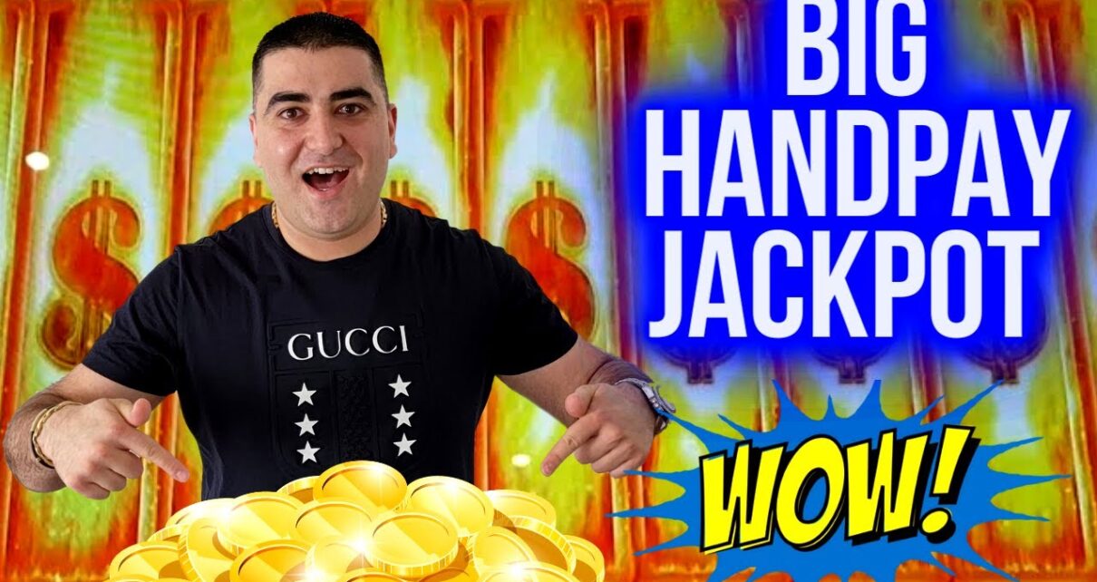 High Limit Spin It Grand Slot HUGE HANDPAY JACKPOT | Winning Big Money At Casino | Live Slot Play