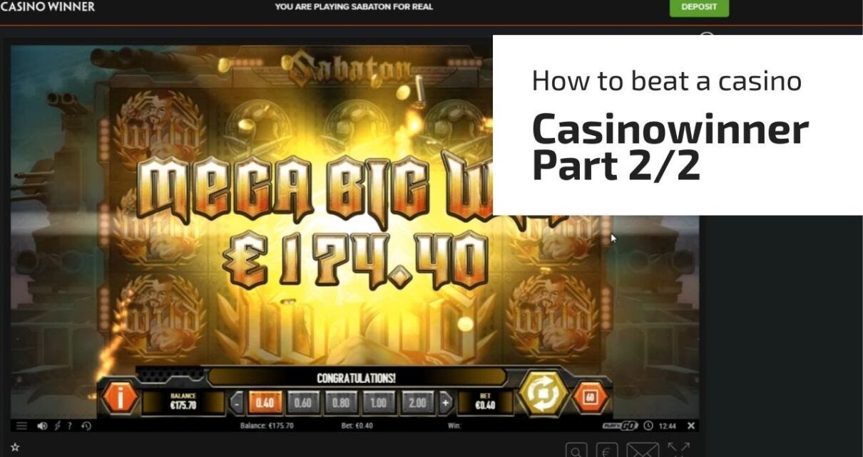 How to beat the online casino part 2 of 2