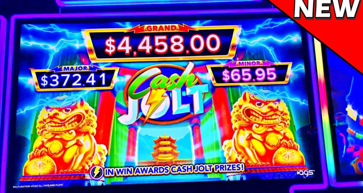 I FOUND 2 COOL NEW CASH JOLT GAMES!!!! – New Las Vegas Casino Slot Machine Bonus Win
