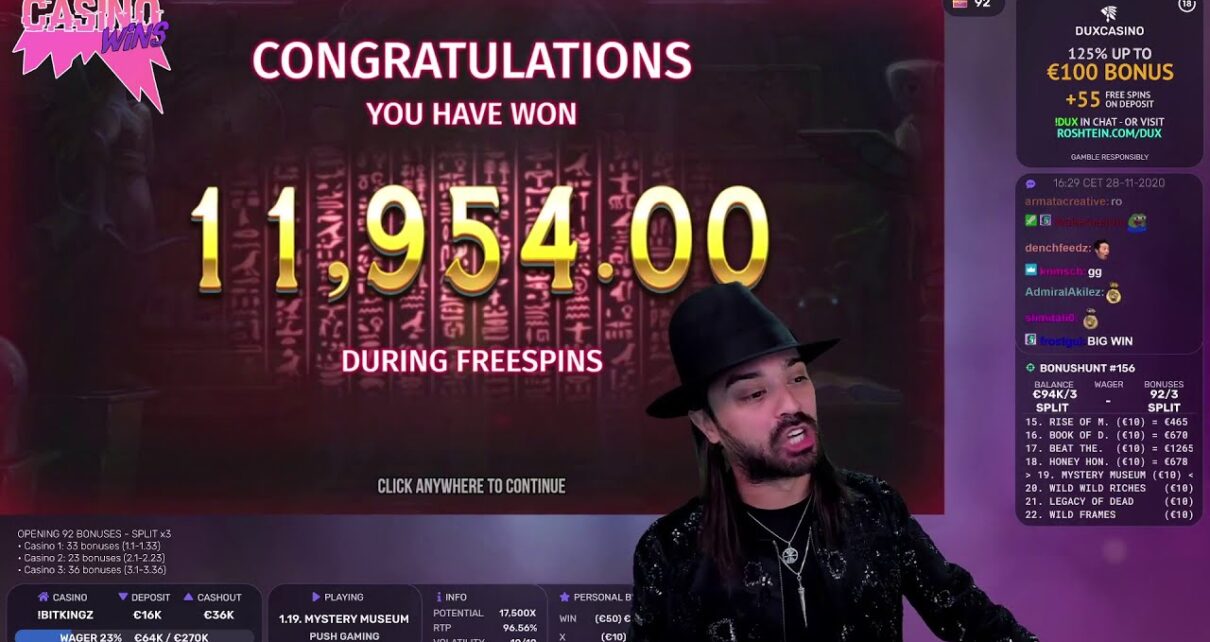 I Won so much money on ONLINE CASINO Slots 3000x | Best of Roshtein