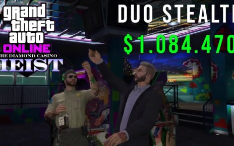 IN STILTE DE CASINO LEEG ROVEN! (GTA Online Casino Heist)