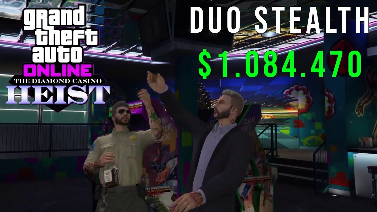 IN STILTE DE CASINO LEEG ROVEN! (GTA Online Casino Heist)