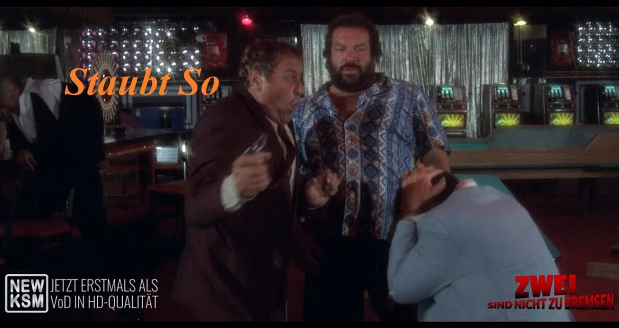 Immer mit der Tür ins Kreuz, Casino Schlägerei| 2 sind nicht zu Bremsen |Bud Spencer & Terence Hill