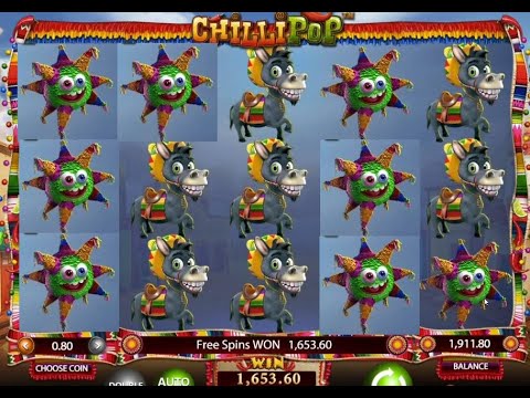 Jackpot Bonus * Chilli Pop * FREE SPINS Slot 1xbet online casino